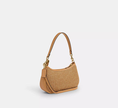 Kalinda Straw Shoulder Bag